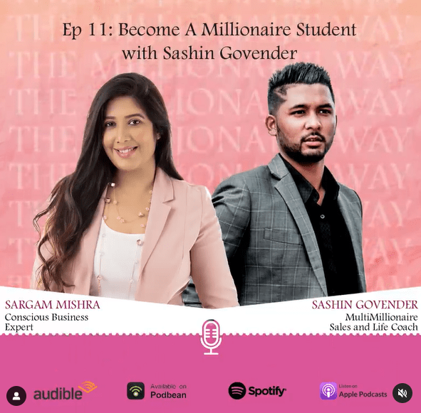 Become a Millionaire Student with Sashin Govender